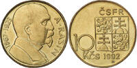 Czechoslovakia 10 Korun Nickel-Bronze, KM:159 -