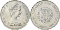 Great Britain 25 New Pence Elizabeth II, Copper-nickel -