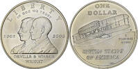 United States Dollar Orville et Wilbur Wright, U.S. Mint, Silver -
