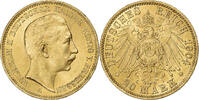 Kingdom of Prussia 20 Mark PRUSSIA, Wilhelm II, Berlin, Gold -