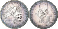 France 10 Francs Paris, BE, Silver, Gadoury:821, KM:965a -