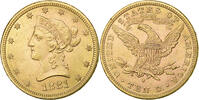 United States $10, Eagle Coronet Head, U.S. Mint, Gold -