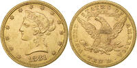 United States $10, Eagle Coronet Head, U.S. Mint, Gold -
