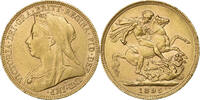 Great Britain Sovereign Victoria, Gold, KM:785 -