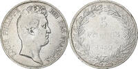 France 5 Francs Louis-Philippe, Paris, Sans le I, Silver -