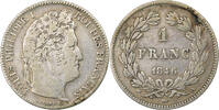France Franc Louis Philippe I, Paris, Silver, Gadoury:453 -