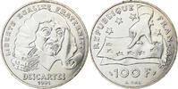 France 100 Francs Descartes, Paris, Silver, Gadoury:906 -