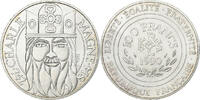France 100 Francs Charlemagne, Paris, Silver, KM:982 -