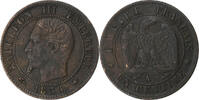 France Centime Napoleon III, Paris, Bronze, Gadoury:86 -