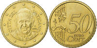 Vatican 50 Euro Cent Pape François, Rome, Brass -