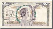 France 5000 Francs Banknote, 5 000 F 1934-1944 ''Victoire'', 1940-12-12 -