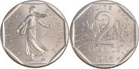 France 2 Francs Coin, Semeuse, Nickel, Gadoury:547 -