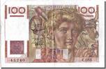 France 100 Francs Banknote, 100 F 1945-1954 ''Jeune Paysan'' -
