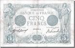 France 5 Francs Banknote, 5 F 1912-1917 ''Bleu'', 1915-12-28 -