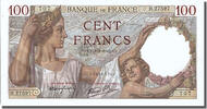 France 100 Francs Banknote, 100 F 1939-1942 ''Sully'', 1942-01-08 -