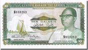 10 Dalasis  Gambia Geldschein, UNZ UNZ