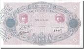 France 500 Francs Banknote, 500 F 1888-1940 ''Bleu et Rose'' -