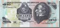 Uruguay 50 Nuevos Pesos Banknote -