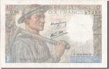 France 10 Francs Banknote, 10 F 1941-1949 ''Mineur'', 1945-04-19 -