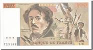 France 100 Francs Banknote, 100 F 1978-1995 ''Delacroix'' -