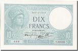 France 10 Francs Banknote, 10 F 1916-1942 ''Minerve'', 1941-01-02 -