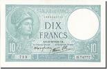 France 10 Francs Banknote, 10 F 1916-1942 ''Minerve'', 1939-10-19 -
