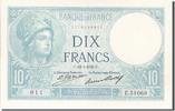 France 10 Francs Banknote, 10 F 1916-1942 ''Minerve'', 1928-04-12 -