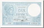 France 10 Francs Banknote, 10 F 1916-1942 ''Minerve'', 1940-10-24 -