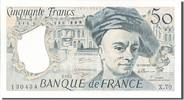 France 50 Francs Banknote, 50 F 1976-1992 ''Quentin de La Tour'' -
