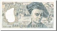France 50 Francs Banknote, 50 F 1976-1992 ''Quentin de La Tour'' -