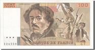 France 100 Francs Banknote, 100 F 1978-1995 ''Delacroix'' -