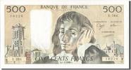 France 500 Francs Banknote, 500 F 1968-1993 ''Pascal'', 1988-05-05 -