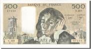 France 500 Francs Banknote, 500 F 1968-1993 ''Pascal'', 1984-01-05 -