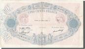 France 500 Francs Banknote, 500 F 1888-1940 ''Bleu et Rose'' -