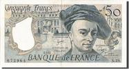 France 50 Francs Banknote, 50 F 1976-1992 ''Quentin de La Tour'' -