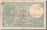 France 10 Francs Banknote, 10 F 1916-1942 ''Minerve'', 1937-02-25 -