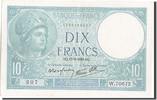 France 10 Francs Banknote, 10 F 1916-1942 ''Minerve'' -