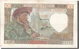 France 50 Francs Banknote, 50 F 1940-1942 ''Jacques Coeur'', 1940-12-05 -