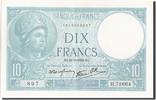 France 10 Francs Banknote, 10 F 1916-1942 ''Minerve'', 1939-09-21 -