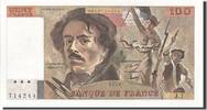 France 100 Francs Banknote, 100 F 1978-1995 ''Delacroix'' -