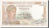 France 50 Francs Banknote, 50 F 1934-1940 ''Cérès'', 1940-04-04 -