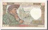 France 50 Francs Banknote, 50 F 1940-1942 ''Jacques Coeur'', 1941-04-24 -