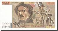 France 100 Francs Banknote, 100 F 1978-1995 ''Delacroix'' -