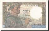 France 10 Francs Banknote, 10 F 1941-1949 ''Mineur'', 1947-10-30 -