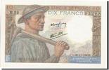 France 10 Francs Banknote, 10 F 1941-1949 ''Mineur'', 1942-11-26 -