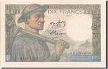 France 10 Francs Banknote, 10 F 1941-1949 ''Mineur'', 1947-12-04 -