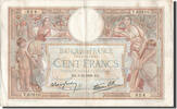 France 100 Francs Banknote, 100 F 1908-1939 ''Luc Olivier Merson'' -