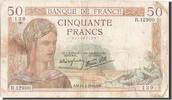 France 50 Francs Banknote, 50 F 1934-1940 ''Cérès'', 1940-03-14 -