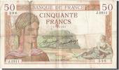 France 50 Francs Banknote, 50 F 1934-1940 ''Cérès'', 1935-09-12 -