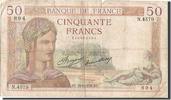 France 50 Francs Banknote, 50 F 1934-1940 ''Cérès'', 1936-06-18 -